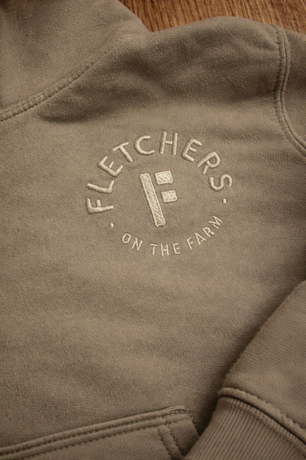 Children's Dusty Green Hoodie
