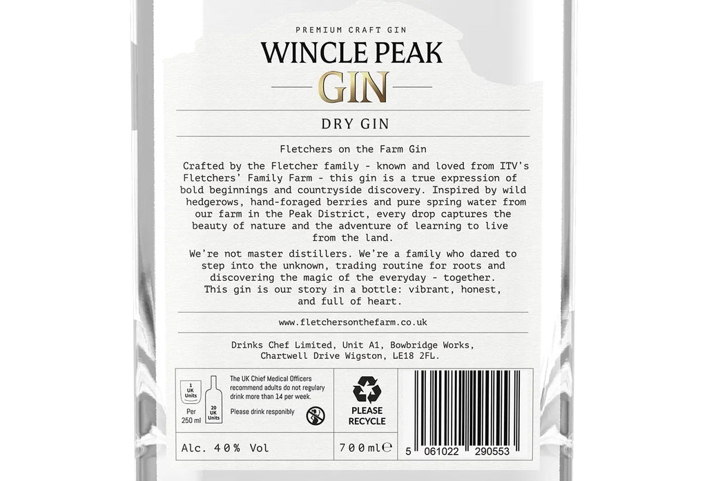 Fletcher’s Wincle Peak Gin