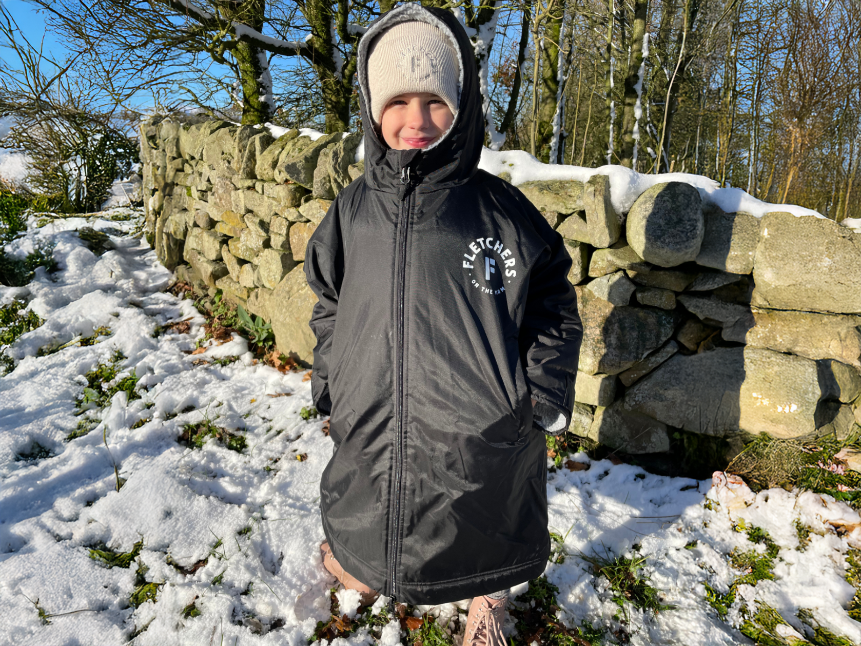 Fletchers On The Farm All Weather Robe – Kids | Products | Fletchers on the Farm