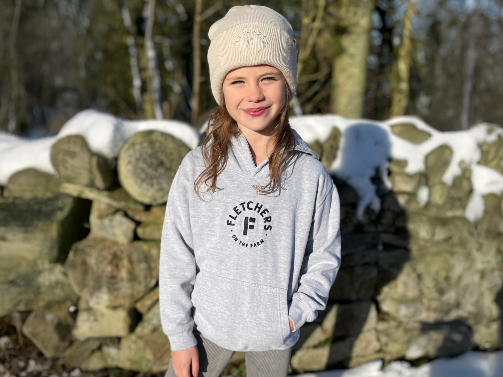 Fletchers On The Farm Hoodie – Kids  | Products | Fletchers on the Farm