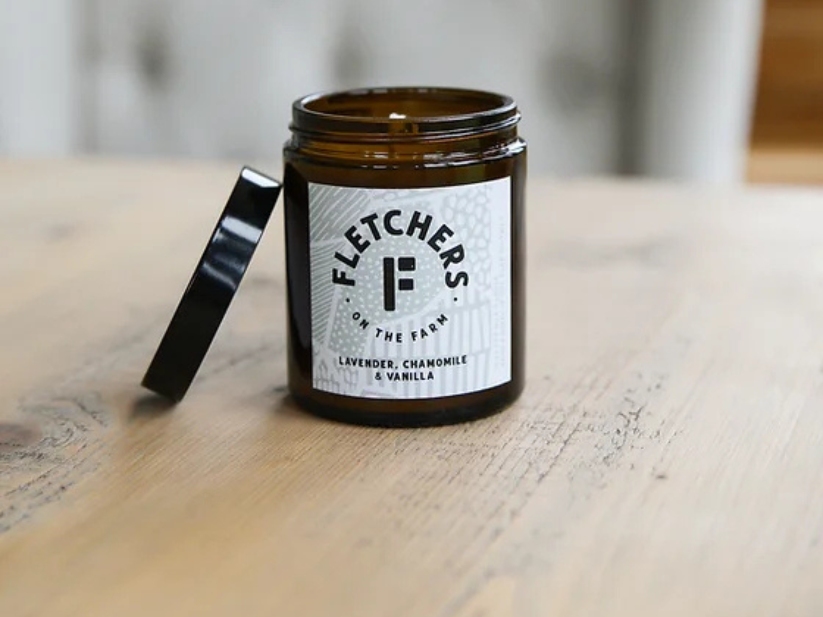 Lavender, Chamomile & Vanilla Scented Candle | Products | Fletchers on the Farm