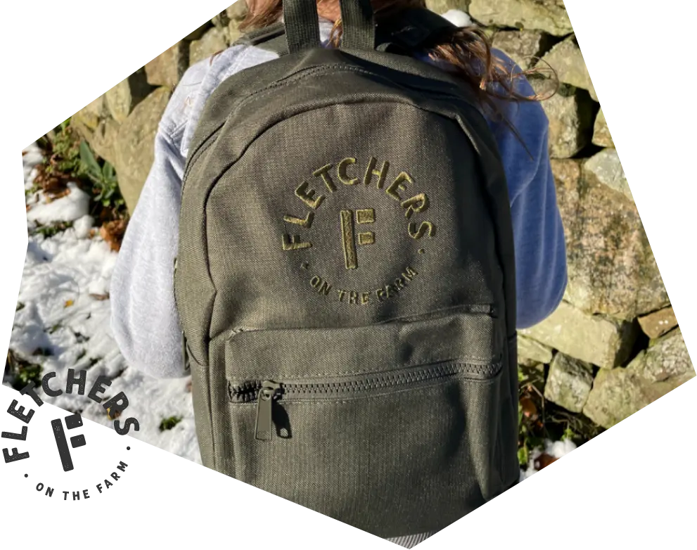 Fletchers on the Farm Branded Backpack